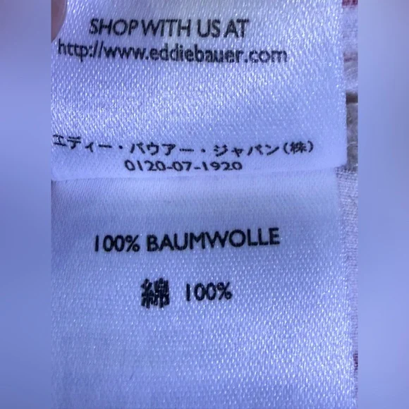 🔥Eddie Bauer Vintage Women's 100% Cotton Corduroy Snap Front Shirt M - Picture 8 of 9